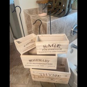 Farmhouse nesting boxes